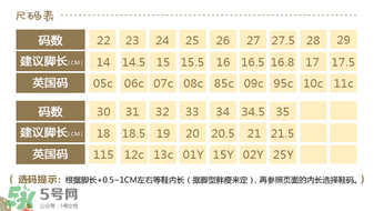 puma童鞋尺碼對(duì)照表 puma童鞋尺碼怎么選？