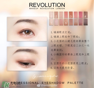 makeup revolution眼影怎么樣？makeup revolution眼影好用嗎？