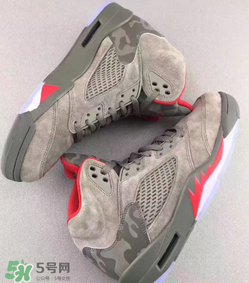 air jordan 5 camo配色正品多少錢？喬丹5代camo配色發(fā)售價格