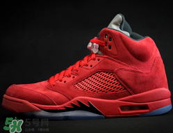 air jordan 5 red suede多少錢？喬丹5代紅色麂皮專柜價(jià)格