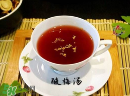 酸梅湯不能和什么一起吃？酸梅湯和什么食物相克？