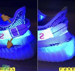 adidas yeezy 350 v2 boost zebra白斑馬真假怎么分辨？