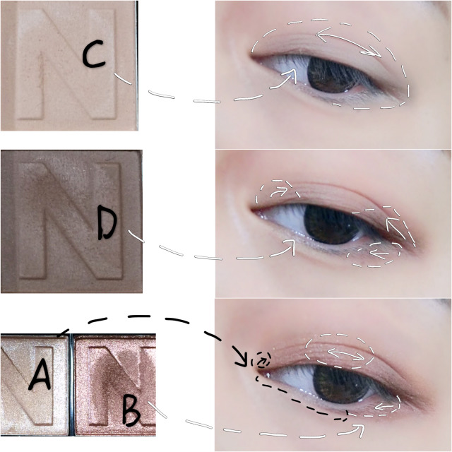 novo眼影好用嗎？novo眼影試色與用法