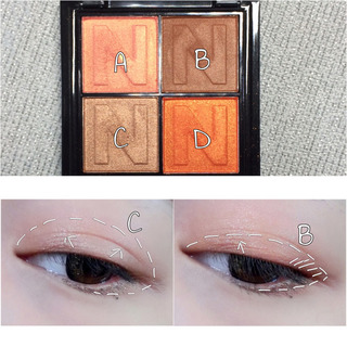 novo眼影好用嗎？novo眼影試色與用法