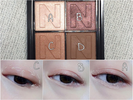 novo眼影好用嗎？novo眼影試色與用法