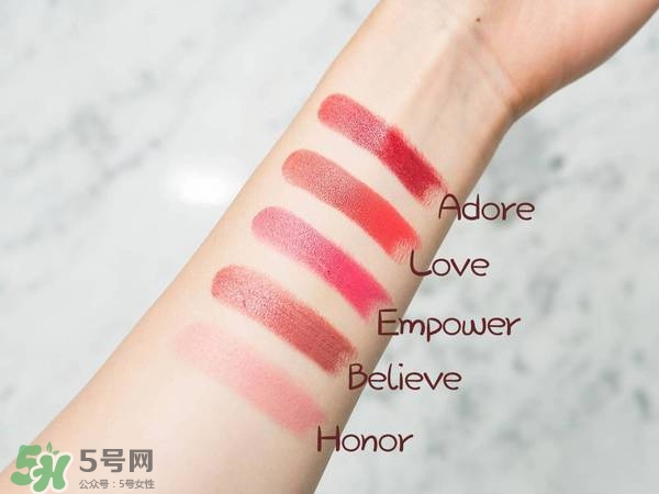 Kjaer Weis口紅怎么樣？Kjaer Weis口紅色號(hào)試色