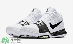 nike kyrie 3黑白配色多少錢？耐克歐文3代黑白配色專柜價格