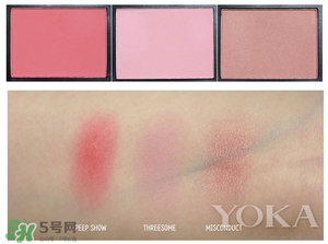 nars threesome腮紅多少錢？nars threesome腮紅色號(hào)試色