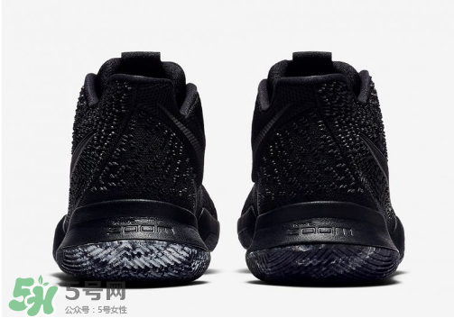 nike kyrie 3 triple black多少錢？耐克歐文3代純黑配色專柜價(jià)格