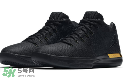 air jordan 31 low黑金配色怎么樣？aj31 low黑金好看嗎？