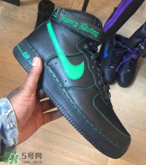 vlone與nike air force 1high聯(lián)名款運動鞋配色有哪幾種？