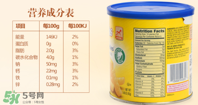 嘉寶泡芙條有鹽嗎？嘉寶泡芙條含不含鹽？