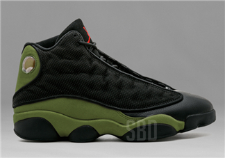 air jordan 13 olive多少錢？aj13橄欖綠配色專柜價(jià)格