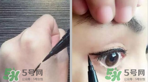 畫(huà)眼線怎樣不暈染?畫(huà)眼線的方法