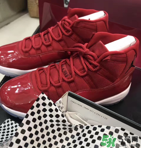 air jordan 11 gym red安東尼全紅配色實物怎么樣？