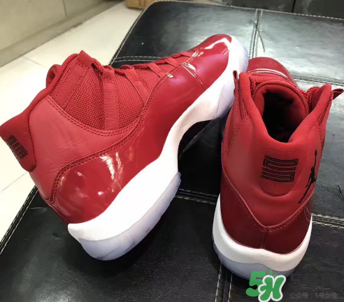 air jordan 11 gym red安東尼全紅配色實物怎么樣？