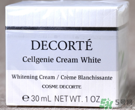 黛珂cellgenie white面霜怎么樣？黛珂cellgenie面霜怎么用