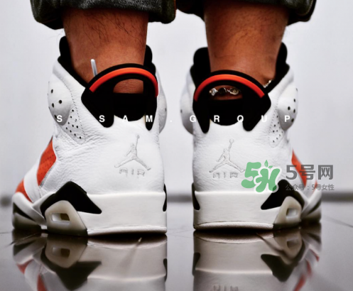 air jordan 6 gatorade配色上腳效果怎么樣？