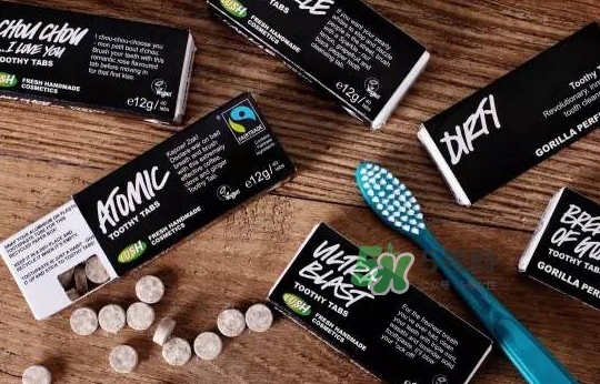 lush牙膏粒怎么用？lush牙膏粒使用方法