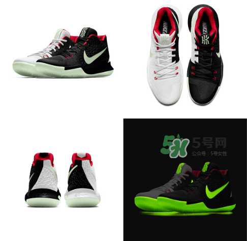 歐文同款黑白鴛鴦夜光kyrie 3怎么定制_在哪里買(mǎi)？