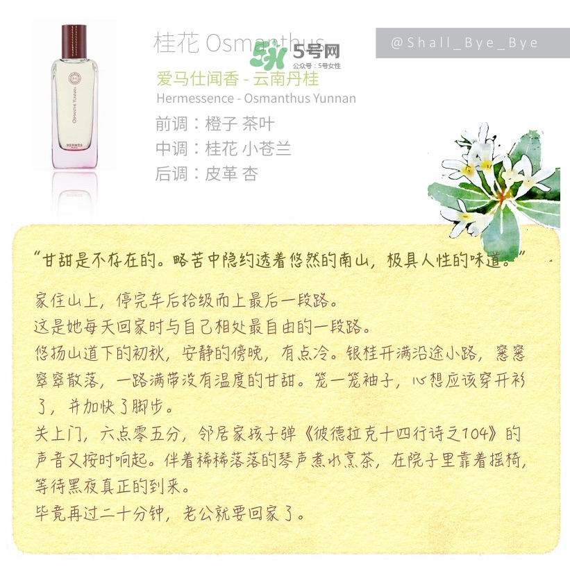 花果香的香水推薦 花果香調香水推薦