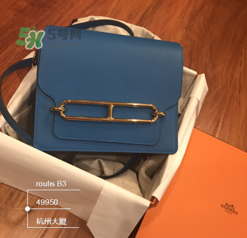 hermes roulis尺寸多大？愛(ài)馬仕豬鼻子包尺寸有幾種？