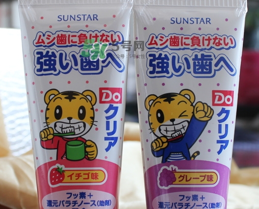 sunstar巧虎牙膏怎么樣？巧虎牙膏含氟嗎？