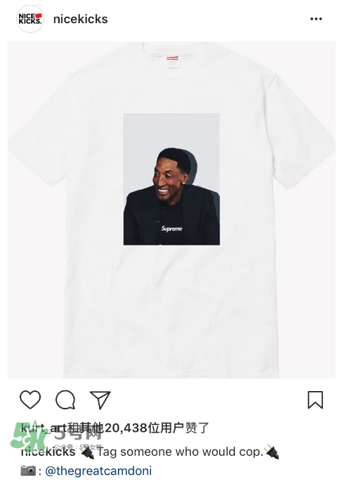 supreme皮蓬photo tee會發(fā)售嗎？supreme將推出皮蓬photo tee？