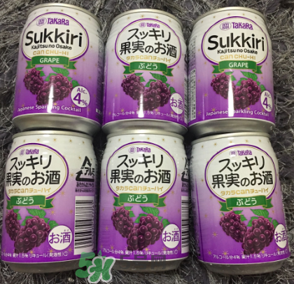 日本takara加氣雞尾酒好喝嗎？takara加氣雞尾酒有幾個口味？