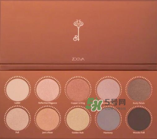 zoeva玫瑰金眼影盤(pán)怎么畫(huà)？zoeva rose golden畫(huà)法教程