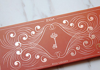 zoeva玫瑰金眼影盤怎么畫？zoeva rose golden畫法教程
