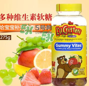 l'li critters麗貴小熊糖適合多大的孩子_多大能吃？