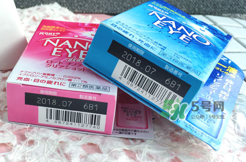 Nano Eye眼藥水藍(lán)色與紅色的區(qū)別  Nano Eye眼藥水怎么選？