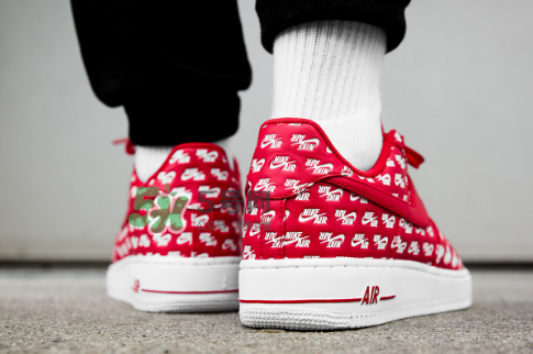 nike air force 1 low logo上腳效果怎么樣？空軍一號(hào)logo款上腳