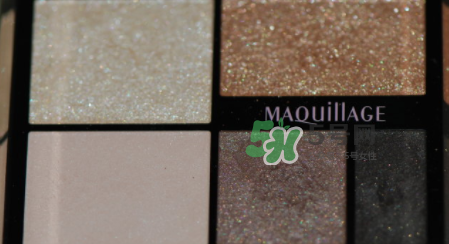 Maquillage心機(jī)眼影試色  Maquillage心機(jī)五色眼影怎么樣？