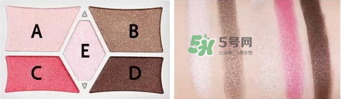 canmake五色眼影怎么樣？canmake五色眼影桃花妝怎么畫？