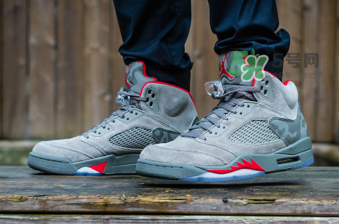 air jordan 5 dark stucco? 3m迷彩上腳效果怎么樣？