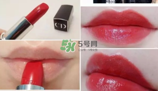 迪奧999迷你口紅多少錢？迪奧999中樣口紅專柜價格