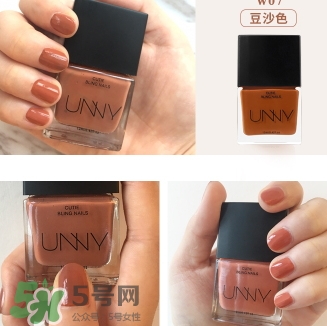 unny可撕拉指甲油怎么樣？unny可撕指甲油試色