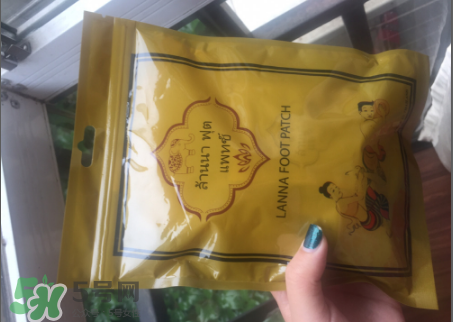 蘭納足貼真假怎么鑒別？蘭納足貼真假對比
