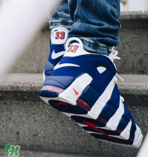 nike air more uptempo尼克斯配色上腳效果怎么樣？