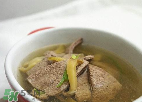 豬肝湯怎么做好喝？吃豬肝的注意事項