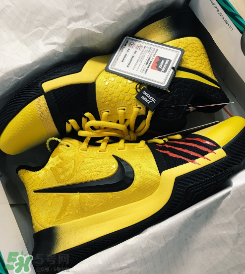 nike kyrie3 mamba mentality怎么樣？歐文3李小龍配色開箱測評(píng)