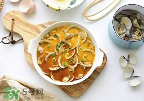蛤蜊蒸蛋孕婦能吃嗎？蛤蜊蒸蛋寶寶能吃嗎