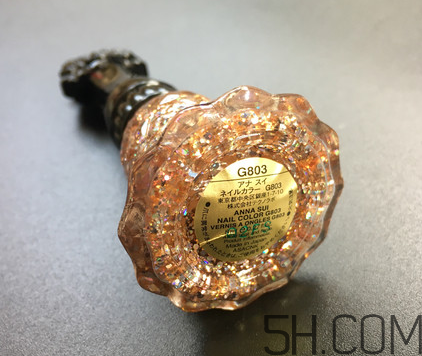 安娜蘇鳥語鈴鐺美甲油色號(hào)_試色