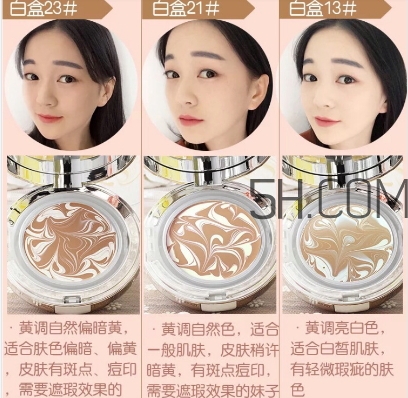 水粉霜色號怎么選？水粉霜色號試色
