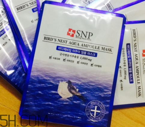 SNP海洋燕窩水庫面膜怎么樣？多少錢？