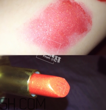 錦鯉色口紅是什么顏色？錦鯉色口紅試色