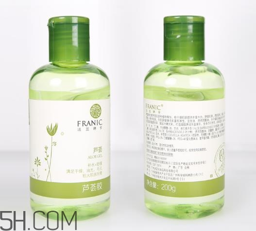 法蘭琳卡蘆薈膠怎么用？法蘭琳卡蘆薈膠有幾種？