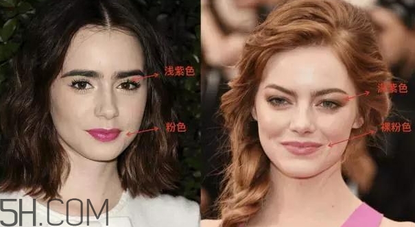 眼影和口紅怎么搭配？眼影和口紅搭配